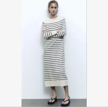 [ ZARA ] 보더 원피스