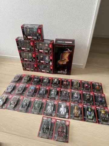 MARVEL STUDIOS 베어브릭 A-H 1-30 5.G x