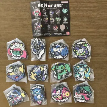 [ 새상품 풀컴프 ] 델타룬 캡슐 러버 마스코트