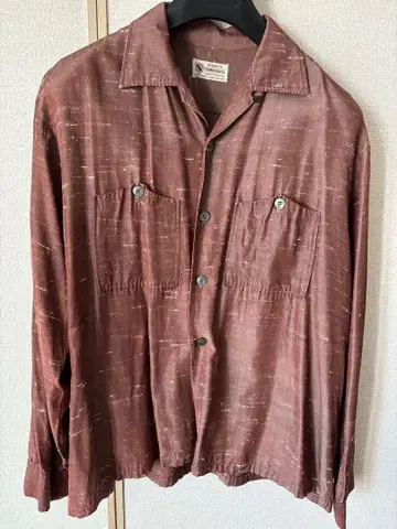 50's TOWNCRAFT 레이온 셔츠