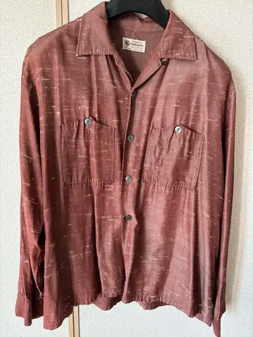 50's TOWNCRAFT 레이온 셔츠