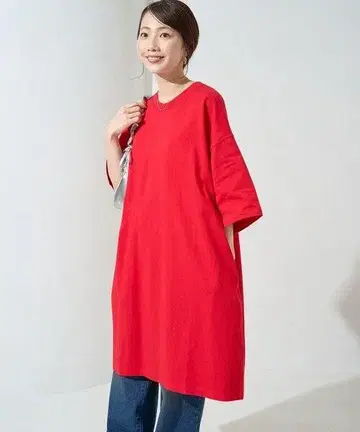 FREAK'S STORE 빅 실루엣 T셔츠 반팔 미니 원피스