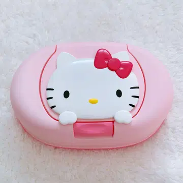 [ 헤이세이 레트로 ] 산리오 헬로키티 물티슈 케이스 핑크