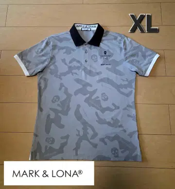 MARK & LONA 카모 패턴 피케 셔츠 XL