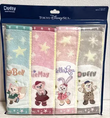 디즈니씨 Duffy 프렌즈 윈터 잉크 반짝이는 마을 타월