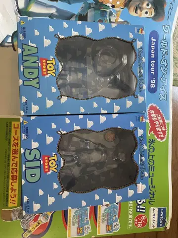 TOY STORY 피규어 ANDY SID 빈 박스