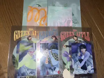 Mrs. GREEN APPLE 제일복권 F상 클리어 파일 & 스티커
