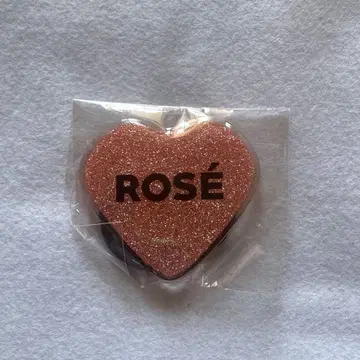 BLACKPINK 하트 머리끈 로제 ROSE