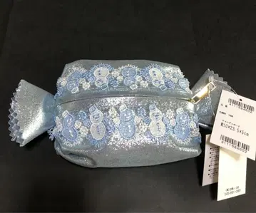 치카자와 레이스 캔디 파우치 눈사람 미사용 새상품