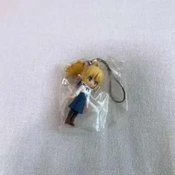 Fate 캡슐 복권 세이버 피규어 스트랩 페이트
