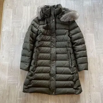 후드 부착 다운 자켓