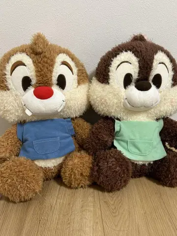 칩과 데일 봉제 인형 세트 40cm