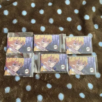 귀멸의 칼날 형제자매의 인연 스퀘어 캔뱃지 아가츠마 젠이츠