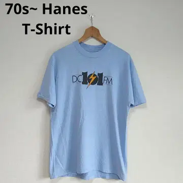 70s~ Hanes T-Shirt DC101FM BEEFY XL USA