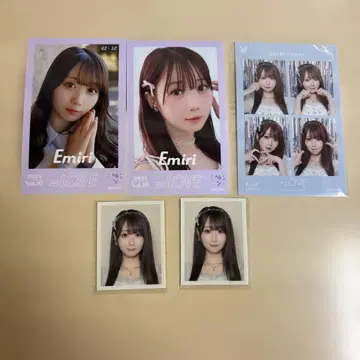 이코럽 오타니 에미리 미니 사진 4컷 사진 ID photo