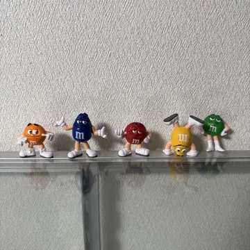 M&M's 피규어 5체 세트 아메토이 잡화 레트로 빈티지