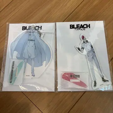 BLEACH 천년혈전편 하쉬발트 바즈비 아크릴 스탠드 2개 세트