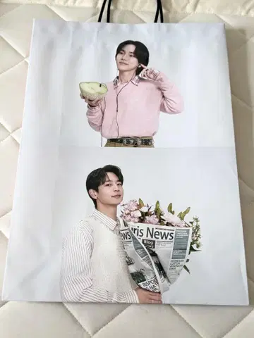 SHINee SMTOWN 텐진 지하가 콜라보 쇼핑백