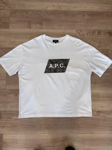 [ 새상품급 ] A.P.C. 로고 티셔츠
