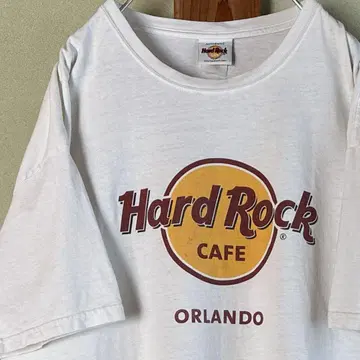 하드 록 카페 T셔츠 ORLANDO 화이트