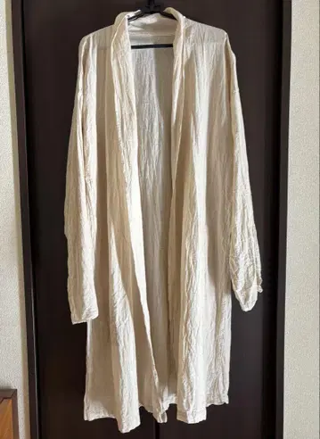 쳉 선생님의 일상복 얇은 옷 롱 가디건 생지
