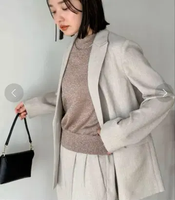 Doux archives 린넨 라이크 카르제 자켓