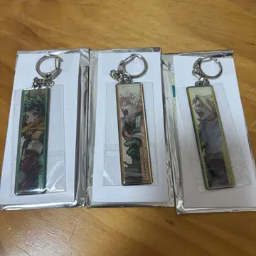 히로아카 히로아카 원화전 메탈 키링 미도리야 바쿠고 카미나리