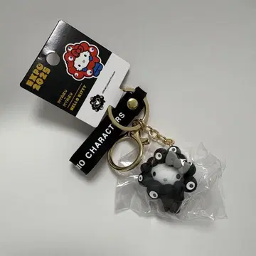 [새상품] 만박 산리오 블랙 미야크미야크 헬로키티 마스코트 키링