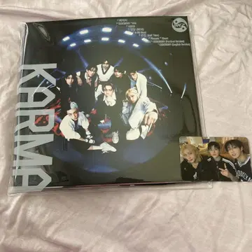 straykids karma 한정판 CD 유닛 트레이딩 카드