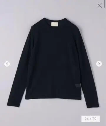 유나이티드 애로우즈 시어 크루넥 니트