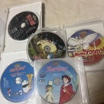 지브리 혜택 dvd dvd 8작품 정품 케이스 2개 일괄