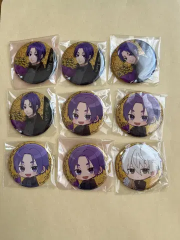 블루 록 birthday flower 캔뱃지 나기 레이오