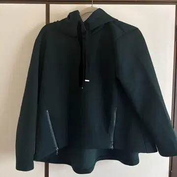 blue fronce 다크 그린 후드 부착 후드티 사이즈 38