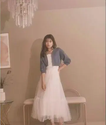 [ 새상품 ] 프로포션 바디 드레싱 튤 캉캉 스커트