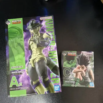 HUNTER x HUNTER 제일복권 A상 메르엠 피규어 세트 덤 포함