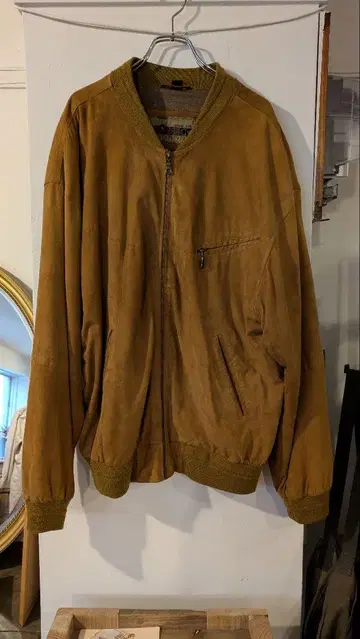1960s 독일 스웨이드 자켓