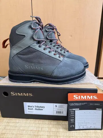 SIMMS 웨이딩 신발 러버 솔