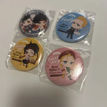 스트리트 파이터 V CAPCOM 캡콤 카페 캔뱃지