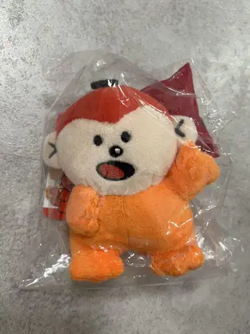 타베코 동물 봉제 인형 키링 원숭이