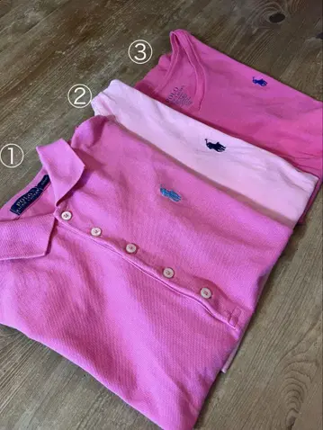 랄프 로렌 핑크 피케 셔츠 T셔츠