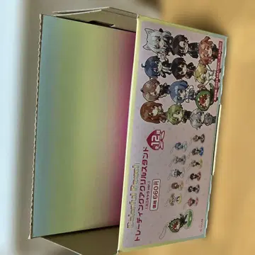 컬러풀 피치 트레이딩 아크릴 스탠드 (미니 캐릭터 Ver.) 상자만