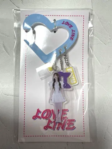 NiziU LOVE LINE 미니 아크릴 스탠드 포함 카라비너 리쿠