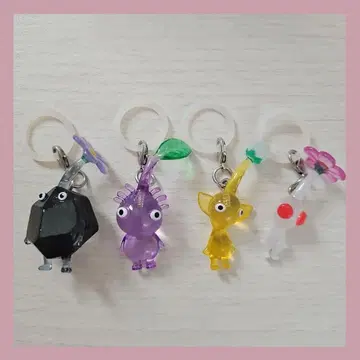 피크민 캡슐 토이 메지루시 액세서리 4체 세트 덤 포함