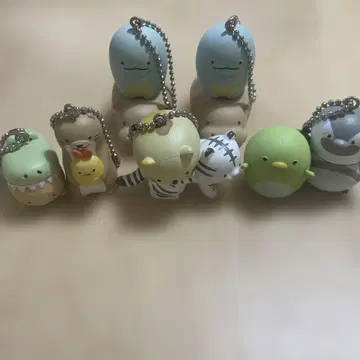 스미코구라시 동물원 수족관 캡슐 토이 세트