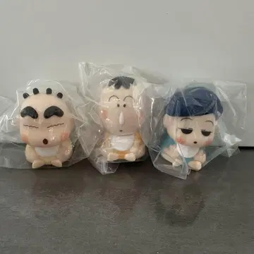짱구는 못말려(크레용 신짱) 라이트 마스코트 baby 3체 세트