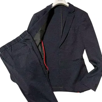 ZARA 수트 셋업 스트레치 네이비 48