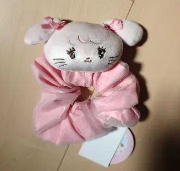 새상품 mikko 캐미 봉제 인형 포함 스크런치