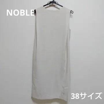NOBLE 슬리브리스 무릎 기장 원피스 38 사이즈