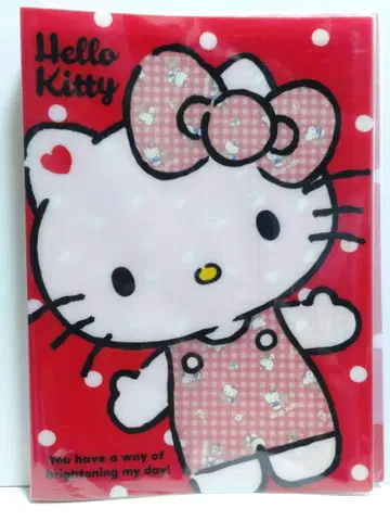 산리오 (SANRIO) 헬로키티 특제 포켓 파일 수록 촬영 배경용 시트