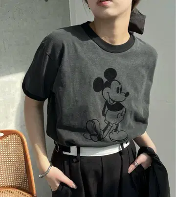 GOOD ROCK SPEED Mickey 링거 T셔츠 미키